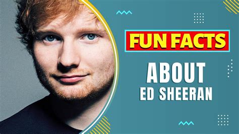 ed sheeran mega|15 Fun Facts About Ed Sheeran .